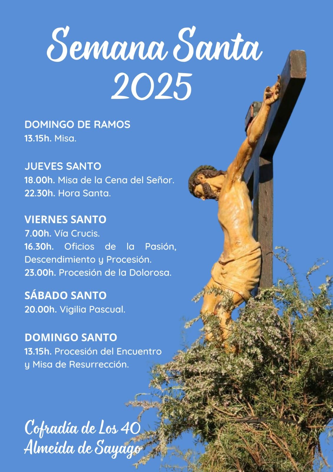 Semana Santa en Almeida de Sayago 2025 Almeida de Sayago